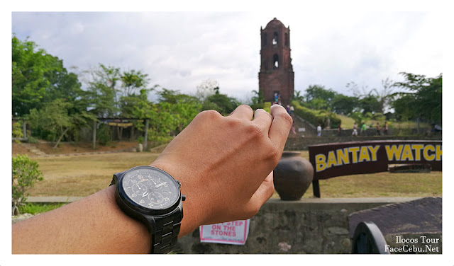 Timex Expedition Pose at Bantay Bell Tower