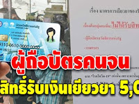 แบงก์ขึ้นป้ายประกาศ ผู้ถือบัตรสวัสดิการแห่งรัฐ ไม่มีสิทธิ์รับเงินเยียวยา 5,000 บาท