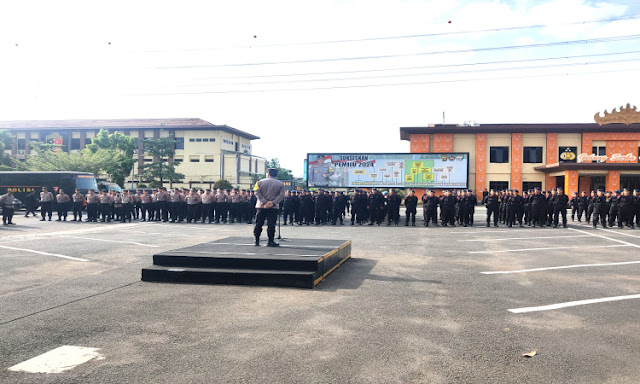 Apel Kesiapan Tahapan Kampanye, Wakasatgas Humas Tegaskan Netralitas Anggota Polri