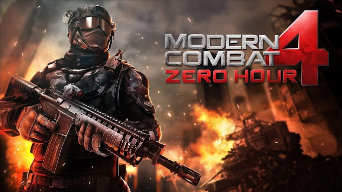 Modern Combat 4: Zero Hour v1.2.2e Apk + Data for Android 100% Working
