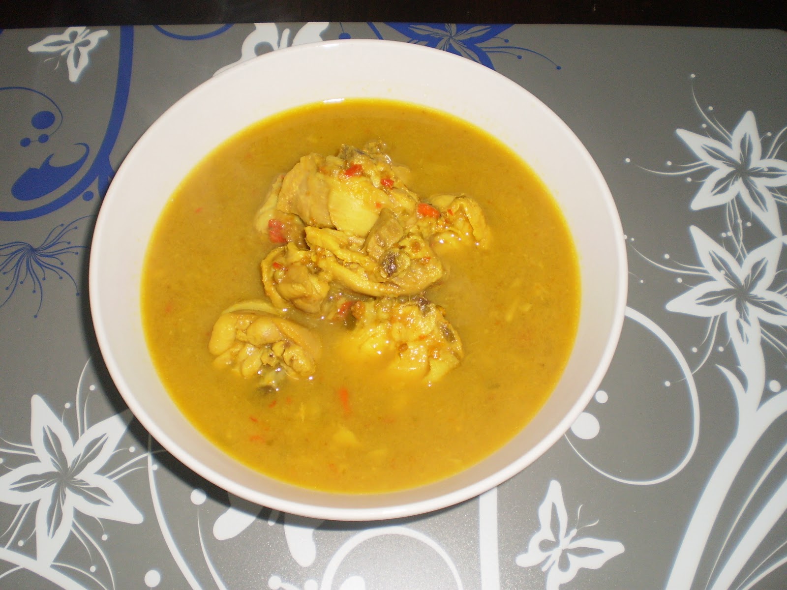 Coretan rasa: Gulai Tempoyak Ayam @ gulai masam ayam