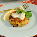 Salmon Cakes with Artichoke Tartar Sauce