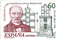 150 ANIVERSARIO DE LA LINEA TELEGRÁFICA ÓPTICA MADRID-IRÚN