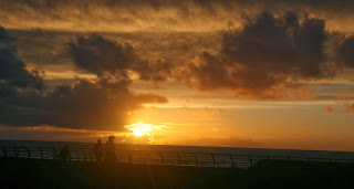 What a beautiful Blackpool sunset