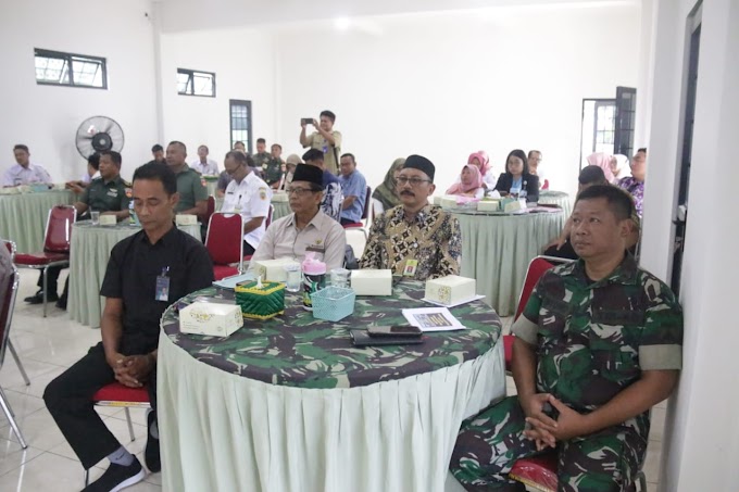 Dandim 0718/Pati Pimpin Rapat Koordinasi TMMD Reguler Ke-119 Ta. 2024