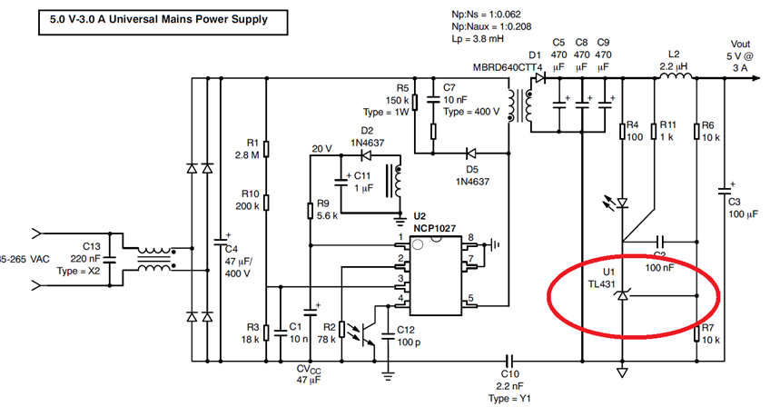 Over Voltage Protection Power Supply Overvoltage Overvoltage Protection Circuit L Tl431