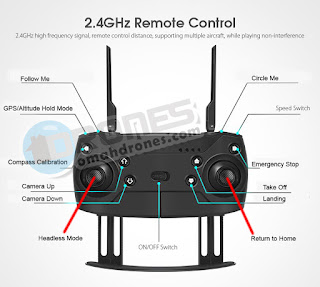 Spesifikasi DroneEachine E511S - Omah Drones