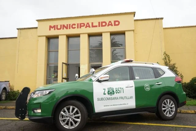 Vehículo entregado a Carabineros