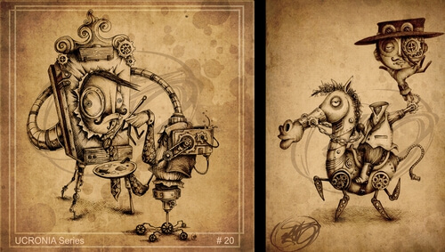 00-Steampunk-Creatures-Paride-Bertolin-www-designstack-co