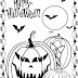 New Scary Halloween Pumpkin Coloring Pages