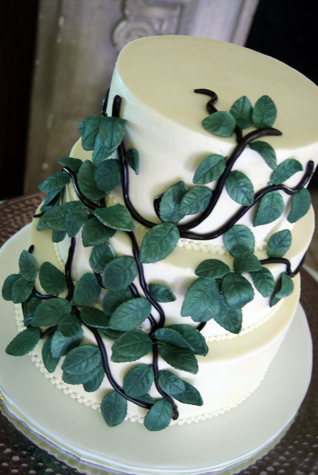 Enchanted Forest wedding cake