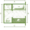 Bathroom Floor Plan Ideas - narrow bathroom design | the existing bathroom plan my ... - This page contains 15 best solutions for handicap bathroom floor plans.