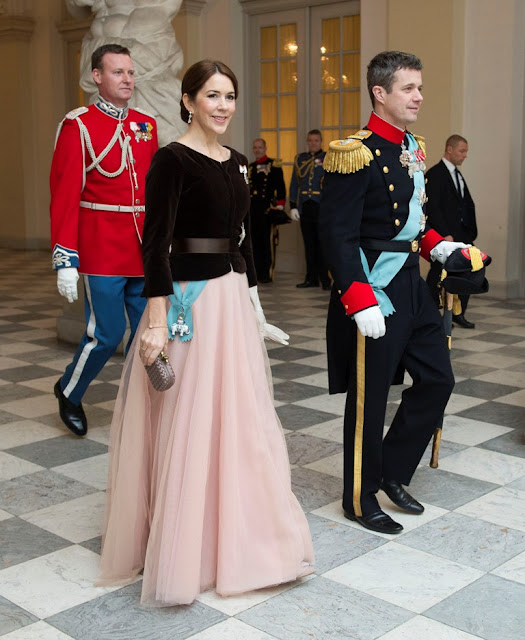  Prince Consort Henrik attend a new years banquet held at Christiansborg Palace for the military and the Danish Emergency Management Agency