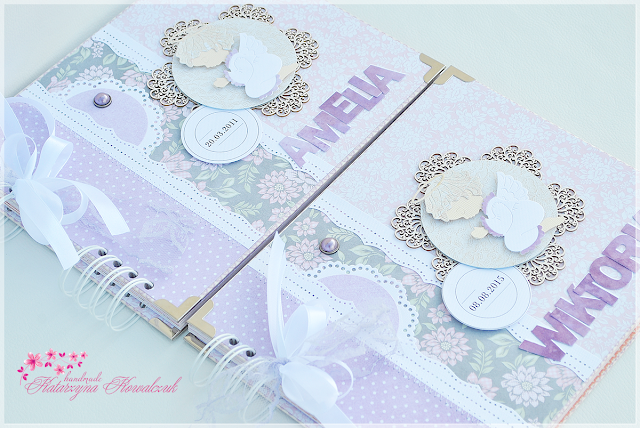 Album - Pamiątka Chrztu Świętego, scrapbooking