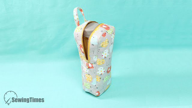 How to make bottle carry case Tutorial [sewingtimes]