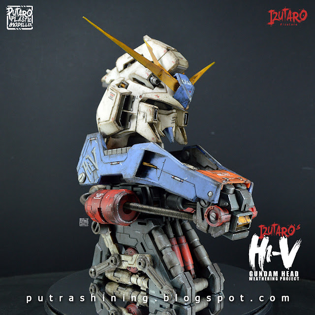 RX-93-ν2 Hi-ν Gundam Head | Customize Weathering by Putra Shining