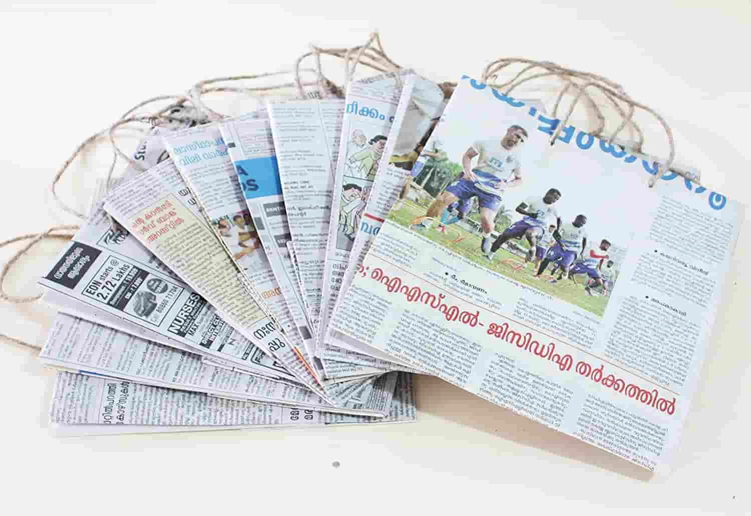 newspaper-homemade-bags