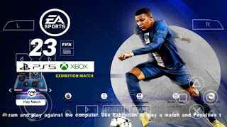 Download UPDATE!! FIFA 23 Full Transfer PPSSPP Season 2022-2023 Best Graphics HD Real Faces