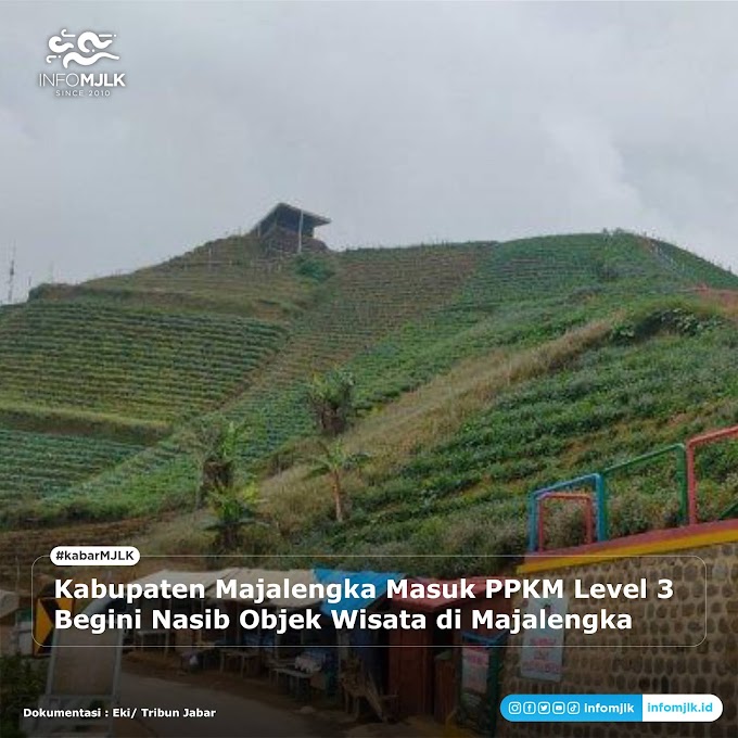 Kabupaten Majalengka Masuk PPKM Level 3, Begini Nasib Objek Wisata di Majalengka