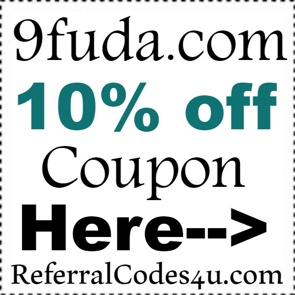 9fuda Coupon Code 2024-2023, 9fuda 10% off Promo Code October, November, December