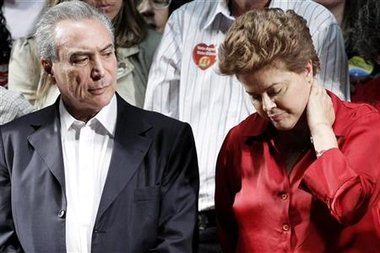 Resultado de imagem para dilma e temer nas sombras imagens