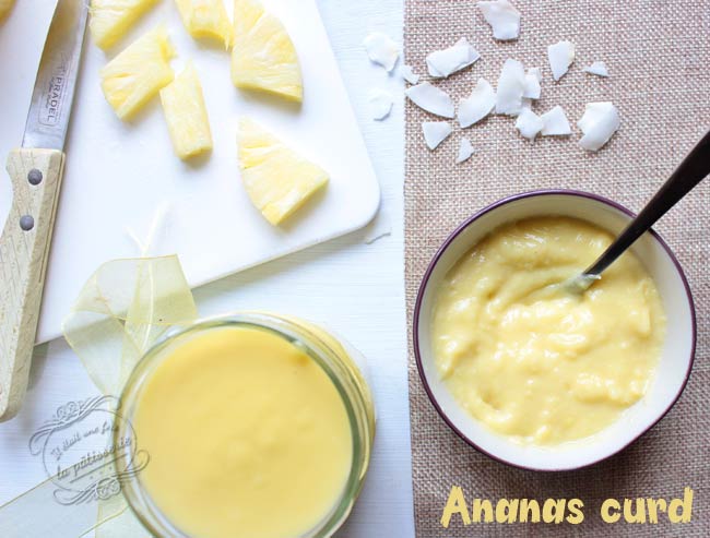 ananas curd