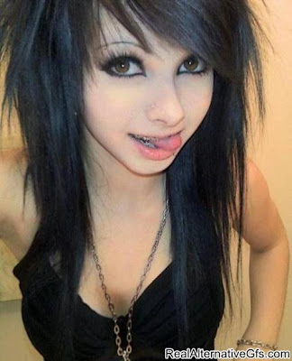 Blonde Emo Hairstyles For Girls