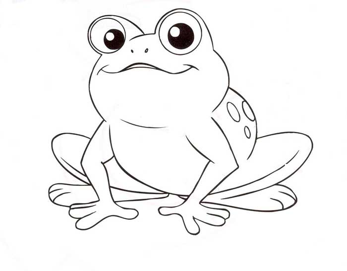 Coloring Pages Of Frogs 6