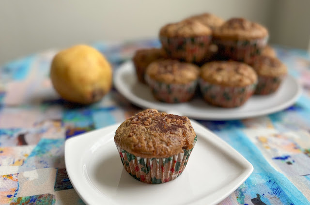 Food Lust People Love: These spiced pear muffins are light, fluffy and full of fall flavors. The aroma as they bake is wonderful and will make your whole house smell fabulous.