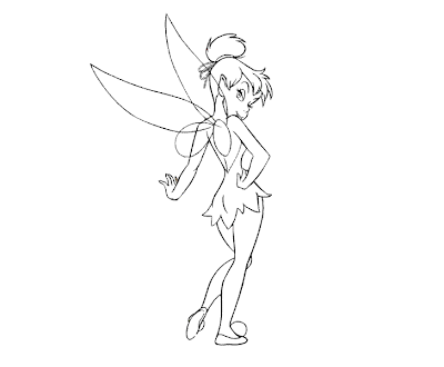 tinkerbell coloring pages tinkerbell coloring pages