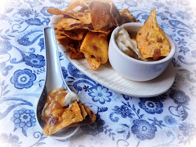 Quick Cinnamon Apple Nachos