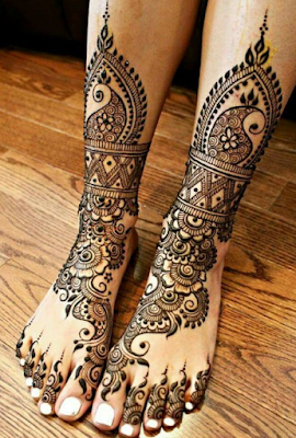mehndi designs images for legs