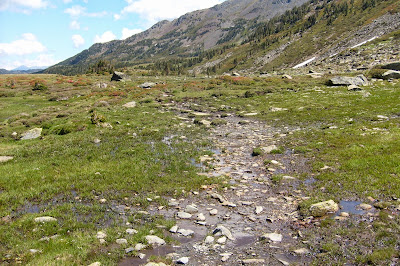 sentier boueux