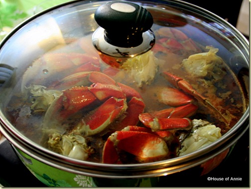  Cioppino Hot Pot Boiling