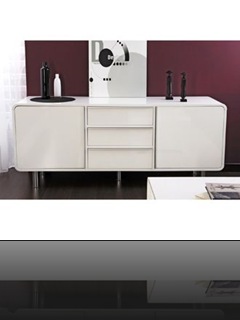 Buffet design laqué