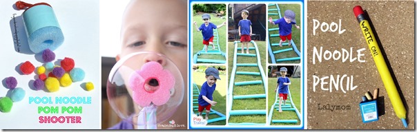 creative ways to use a pool noodle