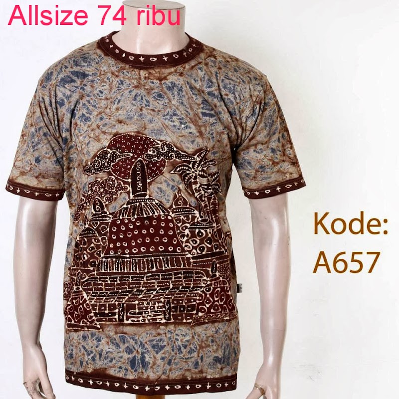 45+ Terbaru Kaos Batik