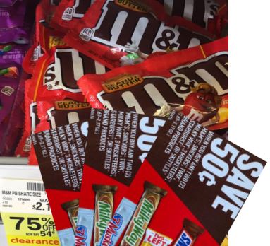 m&m's clearance deal at cvs