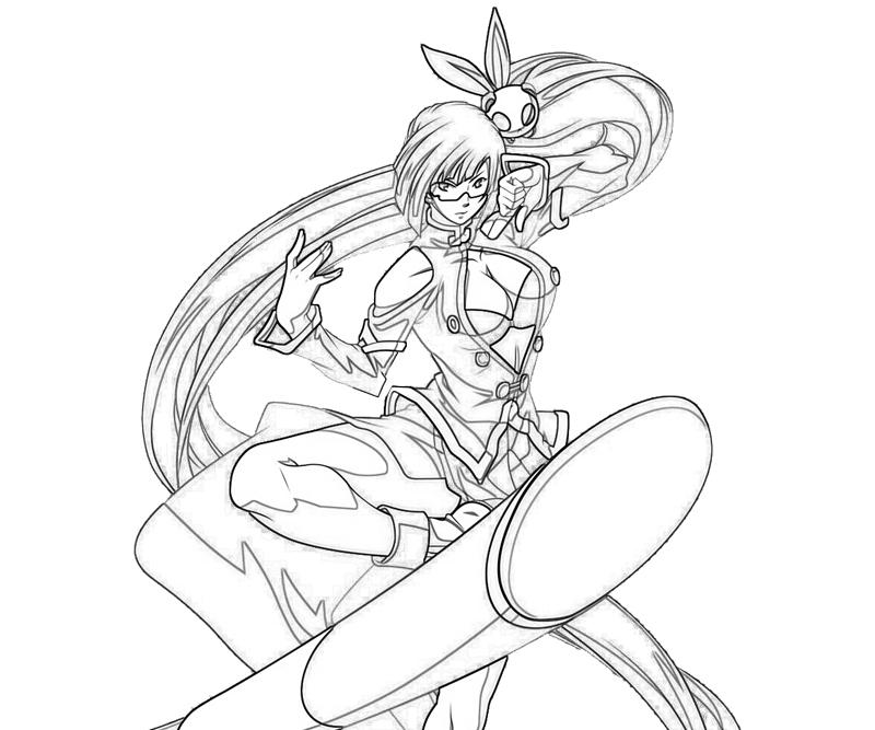 printable-blazblue-calamity-trigger-litchi-Faye-ling-smile_coloring-pages