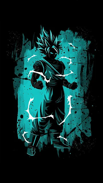 Goku Dark iphone Hd Wallpaper