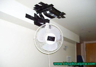 posicionando corretamente o ventilador