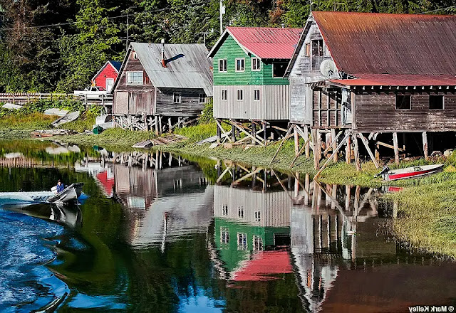 Hammer Slough in Petersburg, Alaska