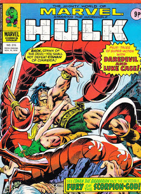 Mighty World of Marvel #215, Conan the Barbarian