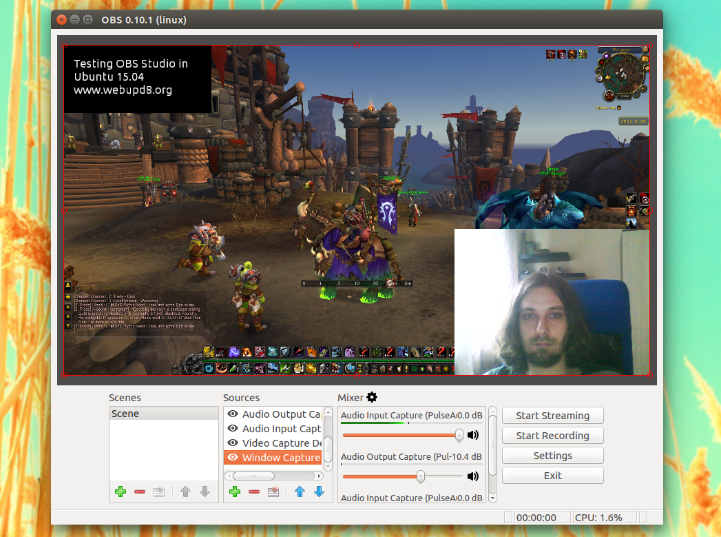 How To Stream To Twitch From Linux Using Obs Studio Web Upd8 Ubuntu Linux Blog
