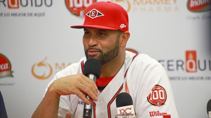 Albert Pujols dirigirá los Leones del Escogido