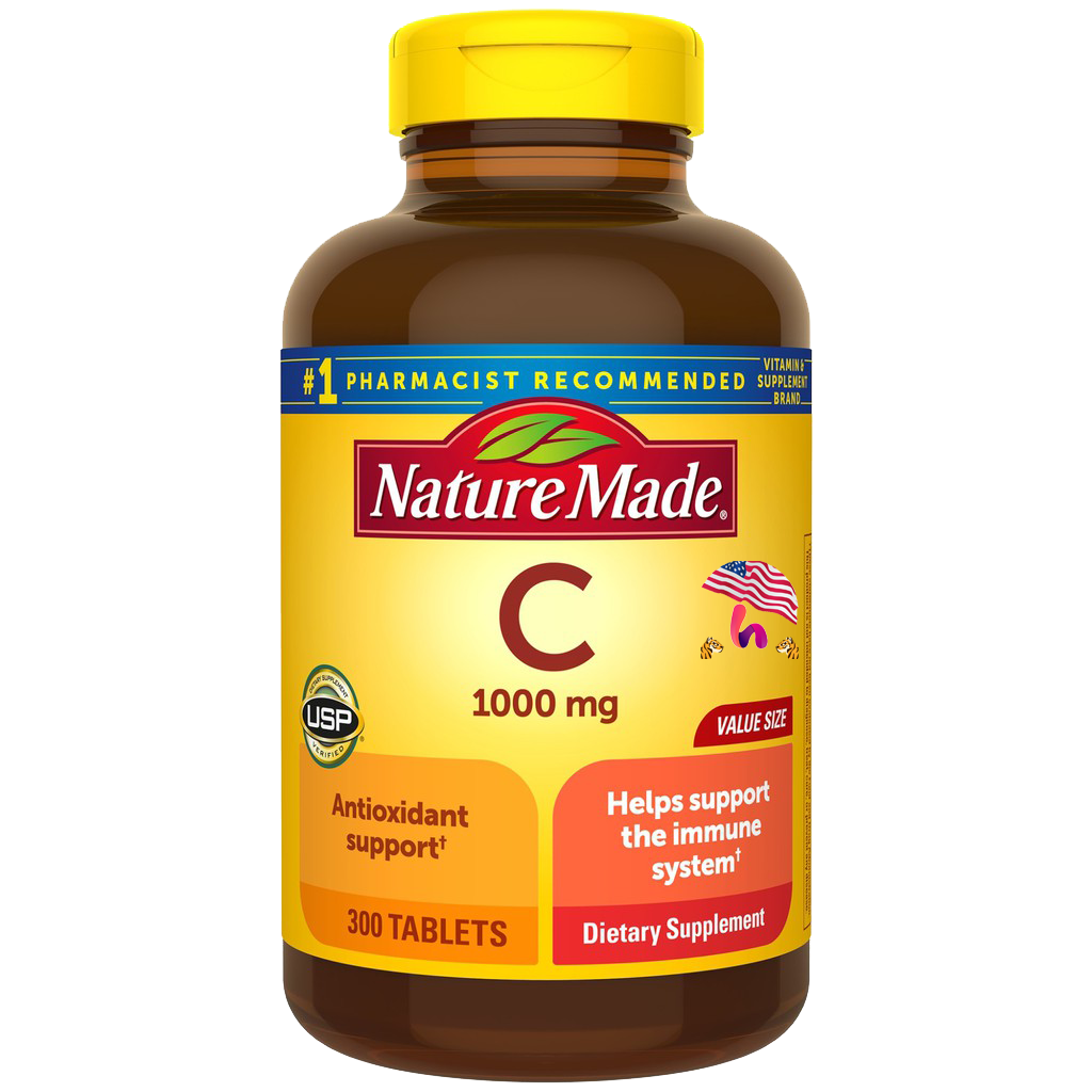 Vitamin C 1000mg Nature Made 300 viên