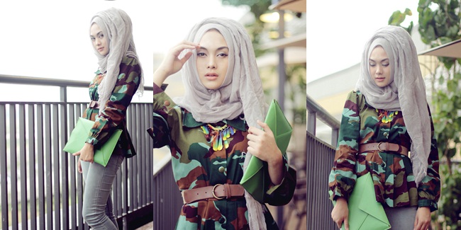 Kumpulan Model Gaya Hijab Trendy Terbaru 2014