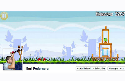 Facebook Cover, Kreatif. angry bird