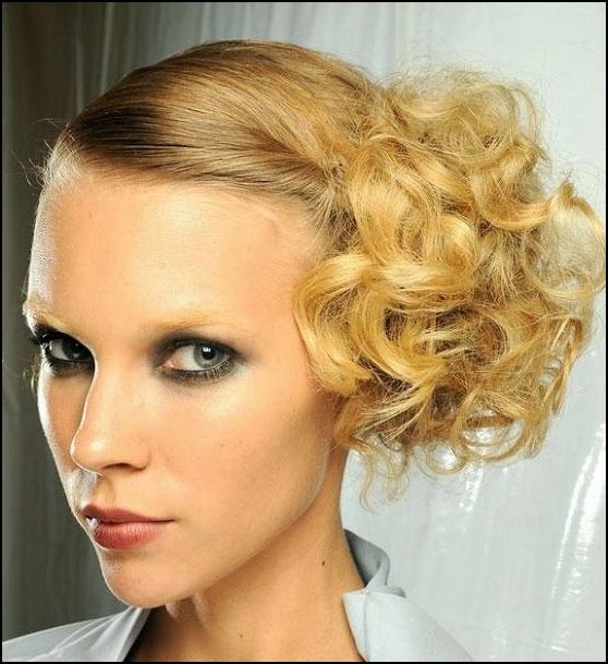 Top 9 Easy Stylish Updos For Curly Hair | Hairstyles- Hair ...