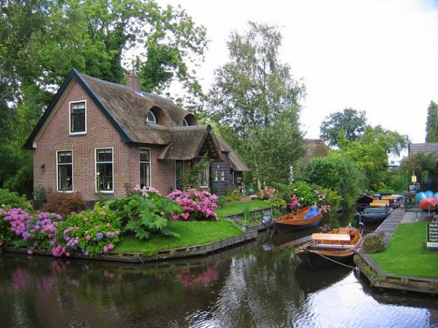 Giethoorn, un pueblo sin carreteras